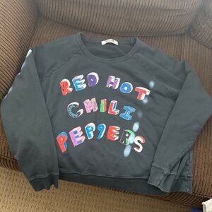 Z Supply Black 'Red Hot Chili Peppers' Graphic Sweatshirt